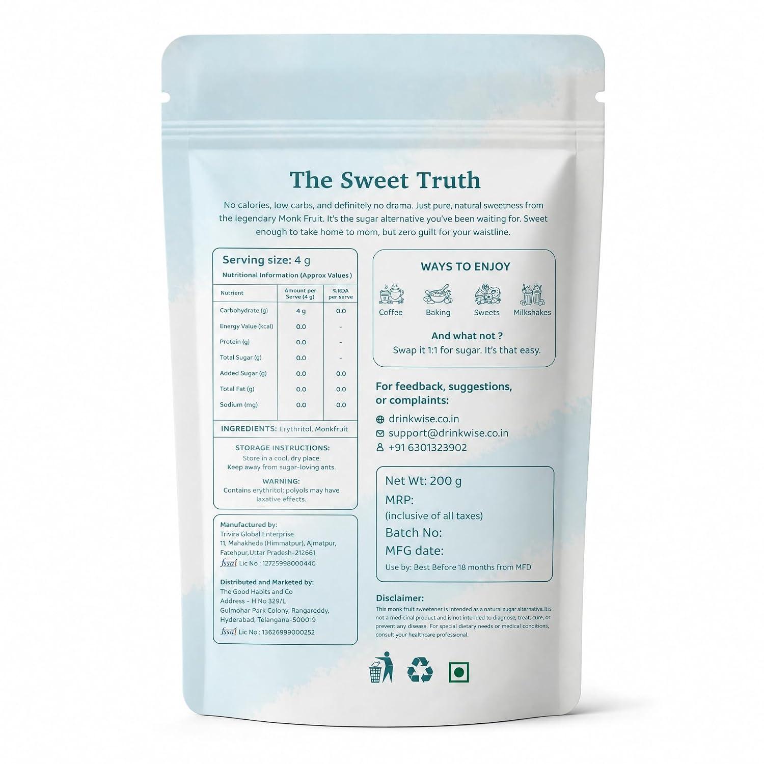 Monk Fruit Sweetener thumbnail 5