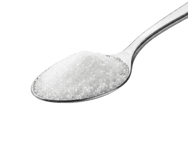 Spoon with sugar